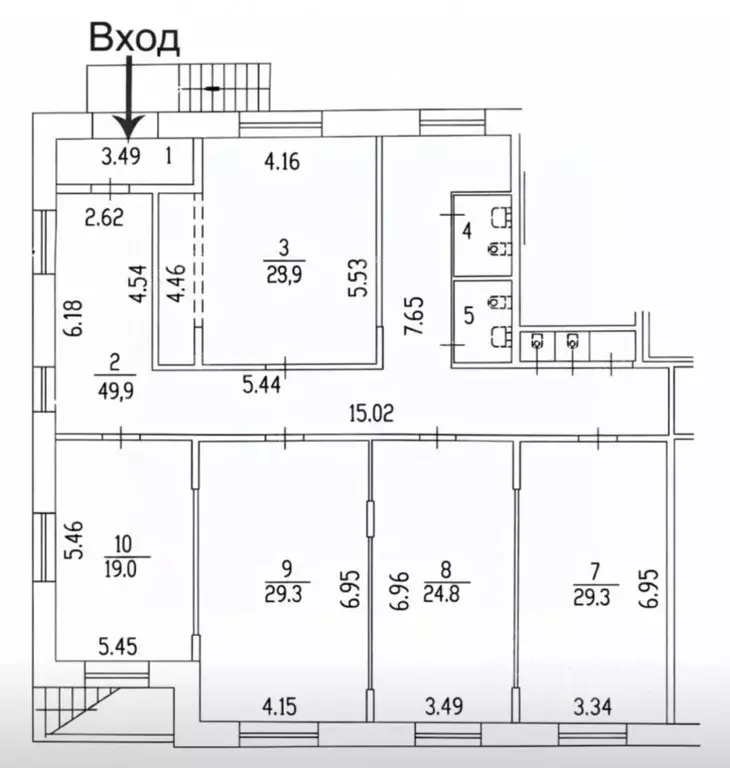 Помещение свободного назначения в Санкт-Петербург Северный просп., ... - Фото 2