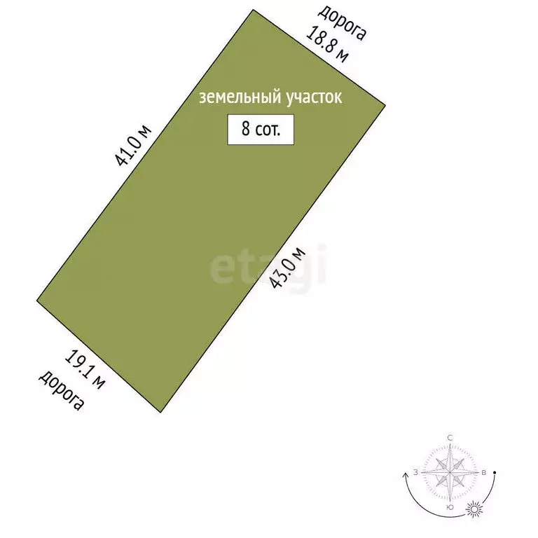 Участок в Якутск, Сайсарский округ (8 м) - Фото 1