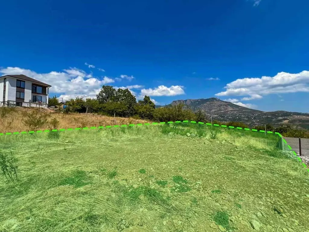 Участок в Крым, Алушта муниципальный округ, с. Верхняя Кутузовка  ... - Фото 1