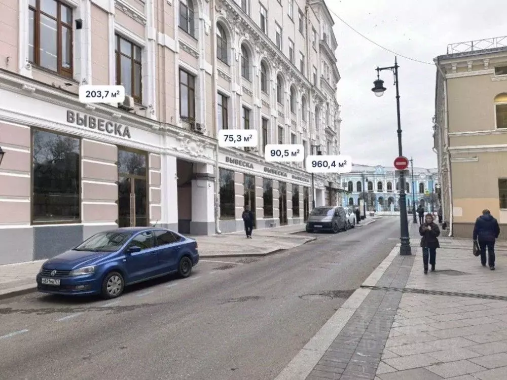 Торговая площадь в Москва Мясницкая ул., 8/2 (53 м) - Фото 1