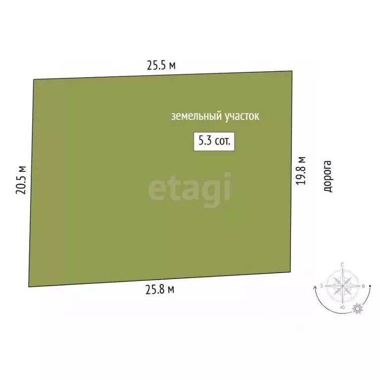 Участок в Тюменская область, Тюменский район, Северянка СНТ ул. ... - Фото 1