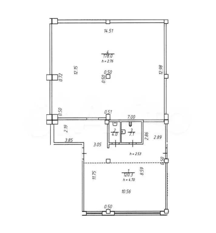 Продажа помещения свободного назначения 309 м2 - Фото 0