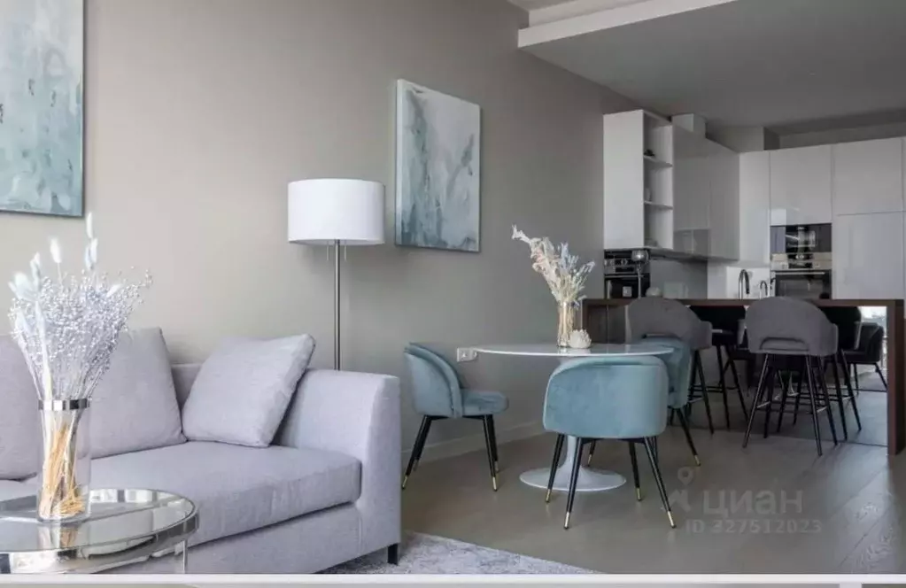 2-к кв. Москва 1-й Красногвардейский проезд, 22с2 (68.0 м) - Фото 2