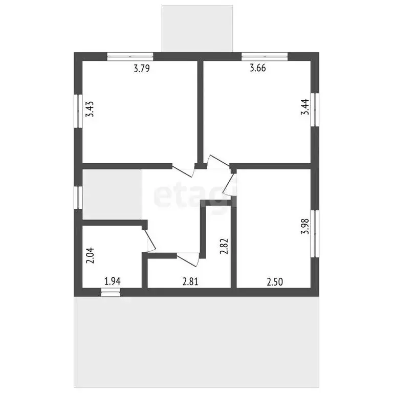 Дом в посёлок Ларионово, улица Елизаветы Глинки (111 м) - Фото 1