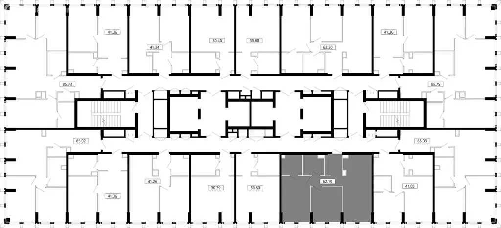 2-комнатная квартира: Москва, 4-я улица Марьиной Рощи, 12к3 (62.19 м) - Фото 1