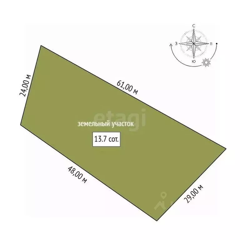 Участок в Амурская область, Благовещенск Фиалка СТ,  (13.7 сот.) - Фото 2