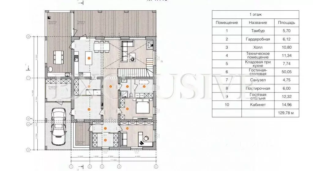 Коттедж, 306 м - Фото 1