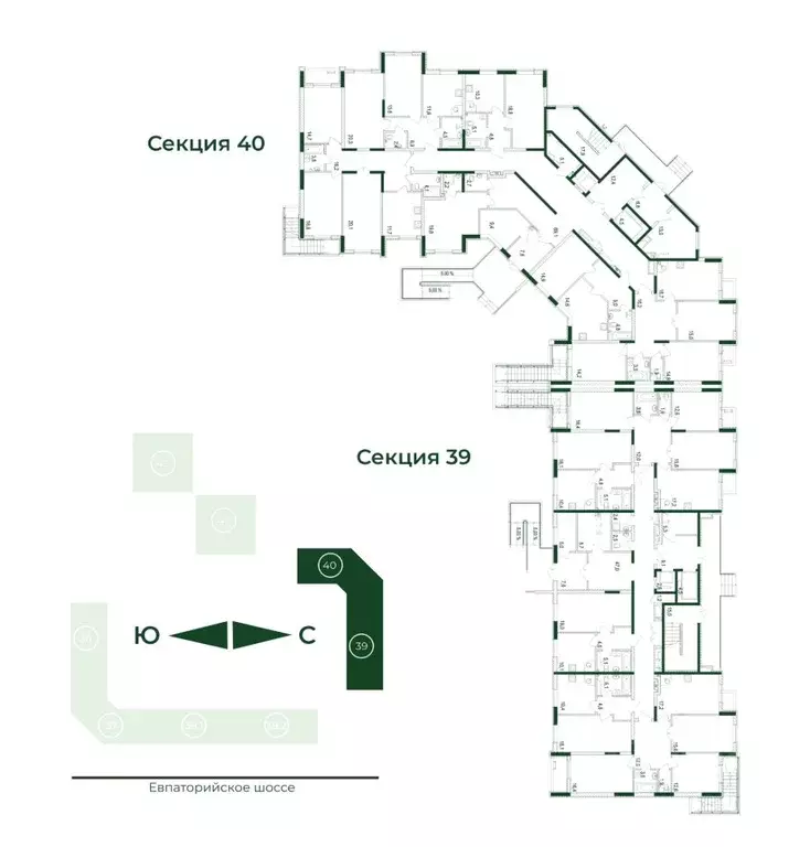 2-к кв. Крым, Симферопольский район, с. Мирное, Жигулина Роща мкр  ... - Фото 2