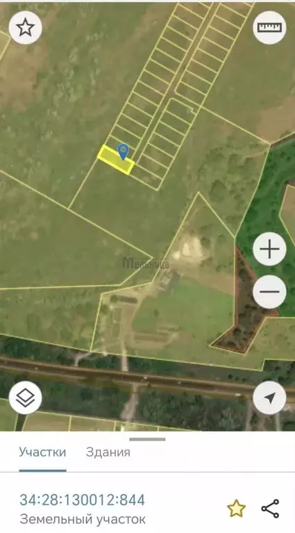 Участок в Волгоградская область, Среднеахтубинский район, Фрунзенское ... - Фото 1