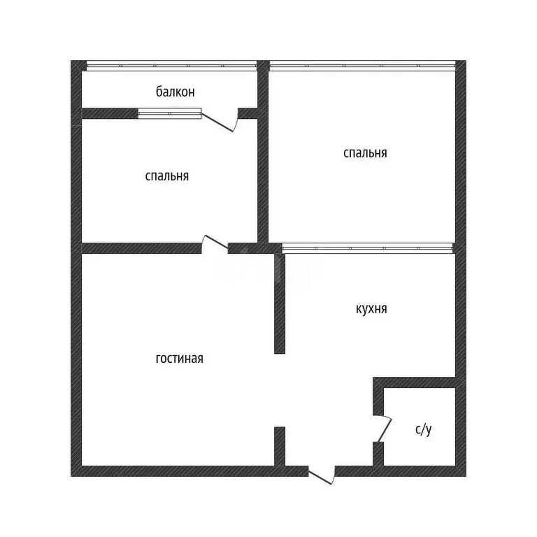 2-комнатная квартира: Краснодар, улица Евгении Жигуленко, 7к1 (39.4 м) - Фото 0