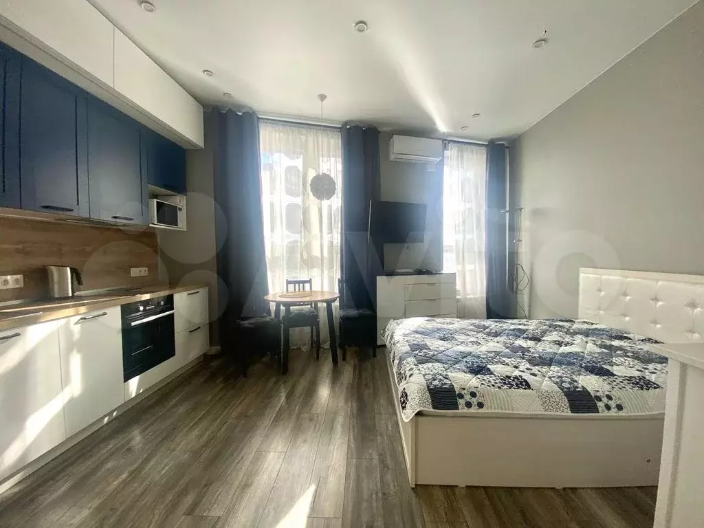 Апартаменты-студия, 33 м, 34/37 эт. - Фото 1