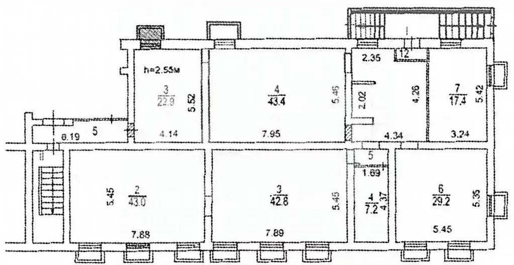 Помещение свободного назначения в Москва Стройковская ул., 17/1 (235 ... - Фото 2