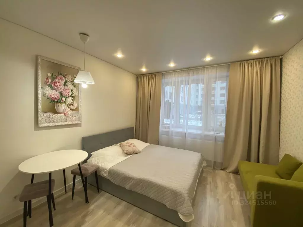 Студия Тюменская область, Тюмень ул. Республики, 204к6 (20.0 м) - Фото 1