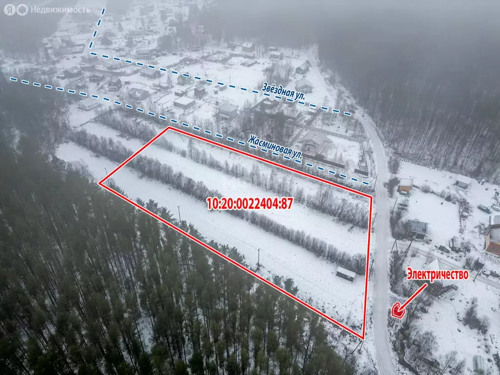 Участок в Прионежский район, село Заозерье (80 м) - Фото 1