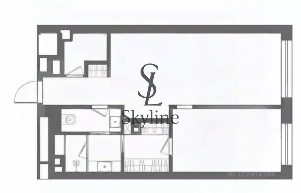 2-к кв. Москва Поклонная ул., 9 (63.0 м) - Фото 2