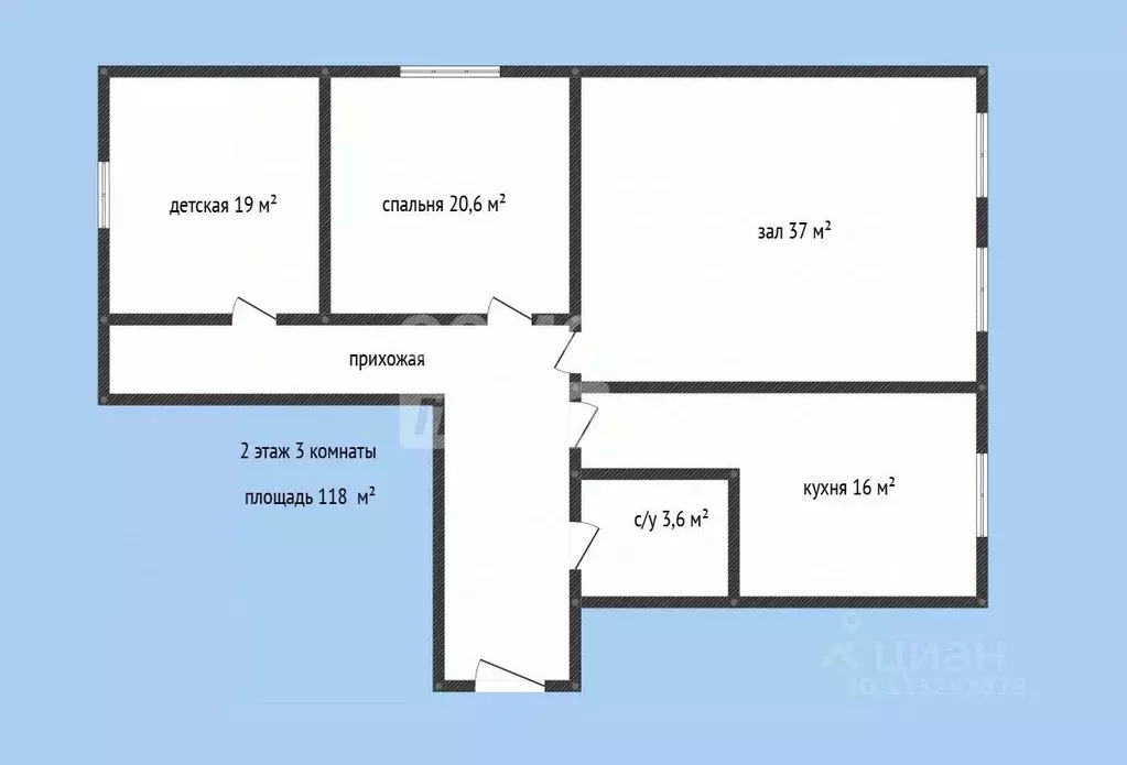 3-к кв. Дагестан, Махачкала ул. Лаптиева, 27А (118.0 м) - Фото 2
