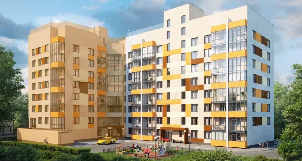 3-к. квартира, 95,7 м, 3/9 эт. - Фото 0