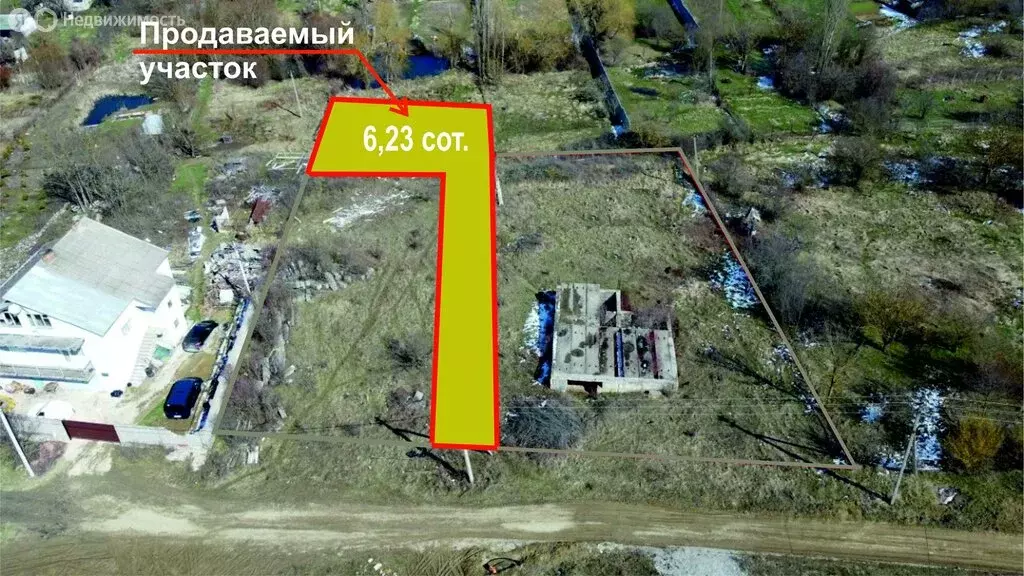 Участок в Орлиное, Западный переулок, 8 (6.2 м) - Фото 2