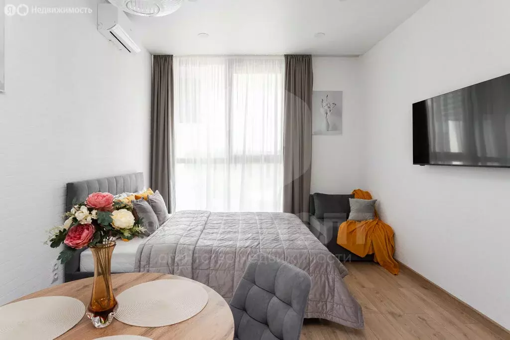 Квартира-студия: Зеленоградск, улица Гагарина, 87 (29 м) - Фото 1