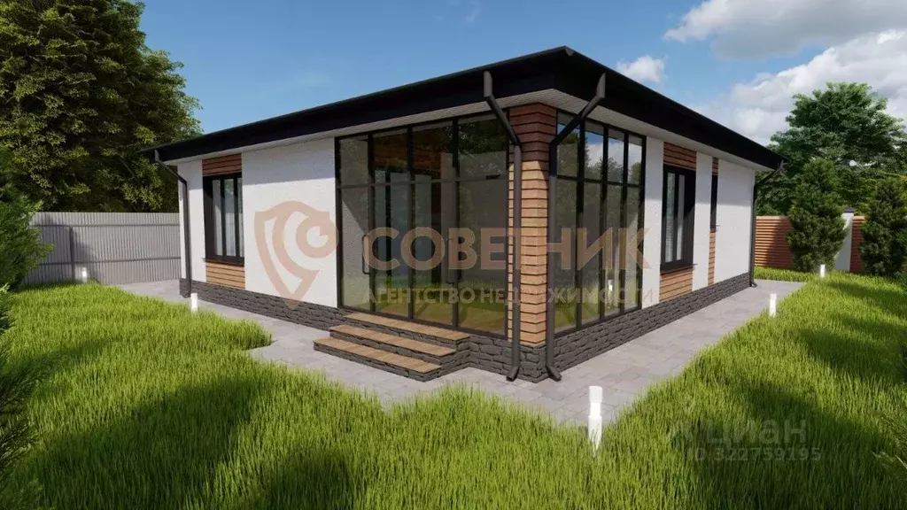 Дом в Краснодарский край, Северский район, Калужское с/пос, Калужская ... - Фото 2