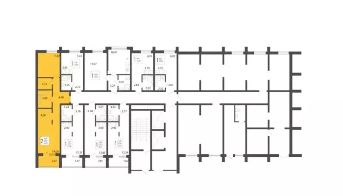 2-комнатная квартира: Сочи, микрорайон Бытха, Ясногорская улица, ... - Фото 1