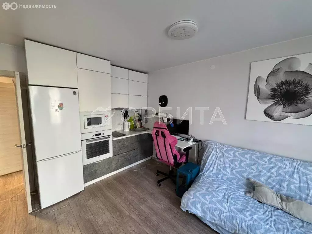 Квартира-студия: Тюмень, Тихий проезд, 6 (28.7 м) - Фото 0