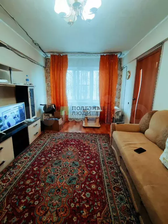3-к. квартира, 44,5 м, 1/5 эт. - Фото 1