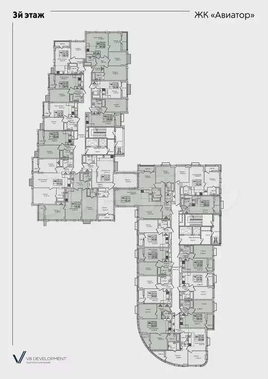 Квартира-студия, 28,3 м, 3/16 эт. - Фото 1