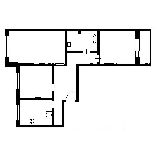 3-к кв. Московская область, Раменское ул. Левашова, 27 (65.0 м) - Фото 1