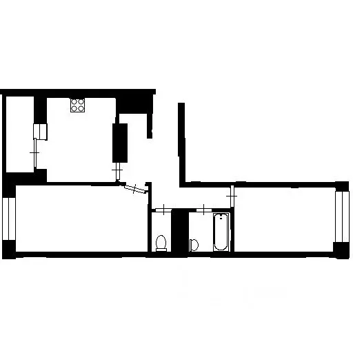 2-к кв. Московская область, Ленинский городской округ, пос. Развилка ... - Фото 2