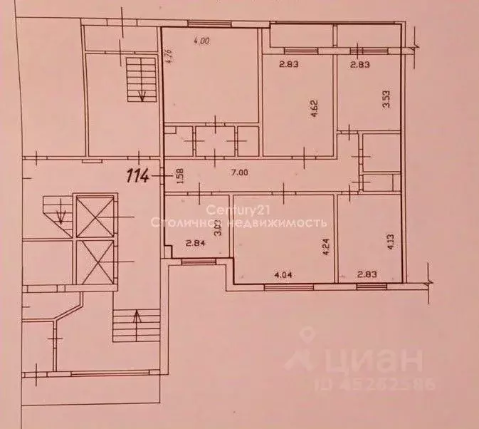 5-к кв. Московская область, Балашиха Южное Кучино мкр, 5 (100.3 м) - Фото 1