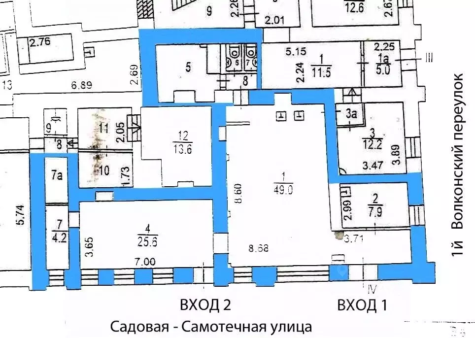 Торговая площадь в Москва Садовая-Самотечная ул., 15/1 (110 м) - Фото 2