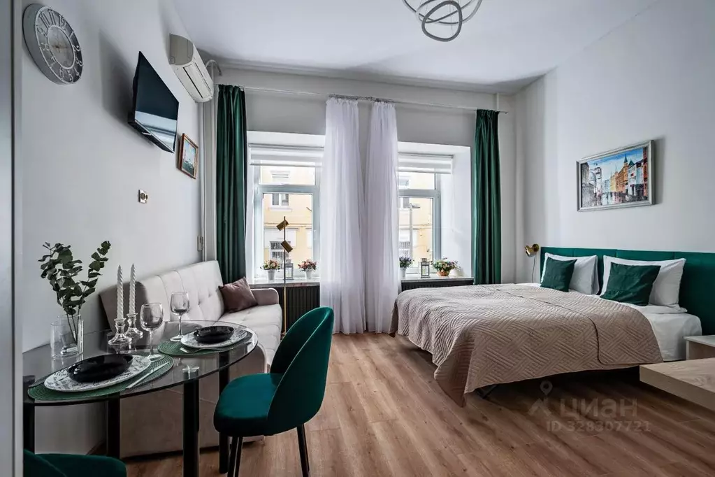 Студия Москва ул. Маросейка, 13С3 (30.0 м) - Фото 2