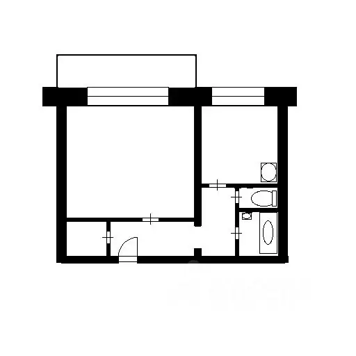 1-к кв. Челябинская область, Чебаркуль Октябрьская ул., 9Б (41.0 м) - Фото 2