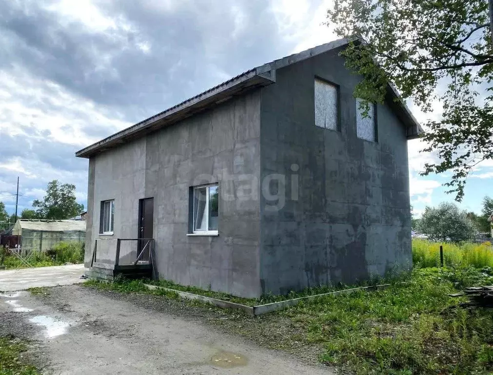 Дом в Сахалинская область, Южно-Сахалинск Труд СНТ, пер. Березовый, 57 ... - Фото 1