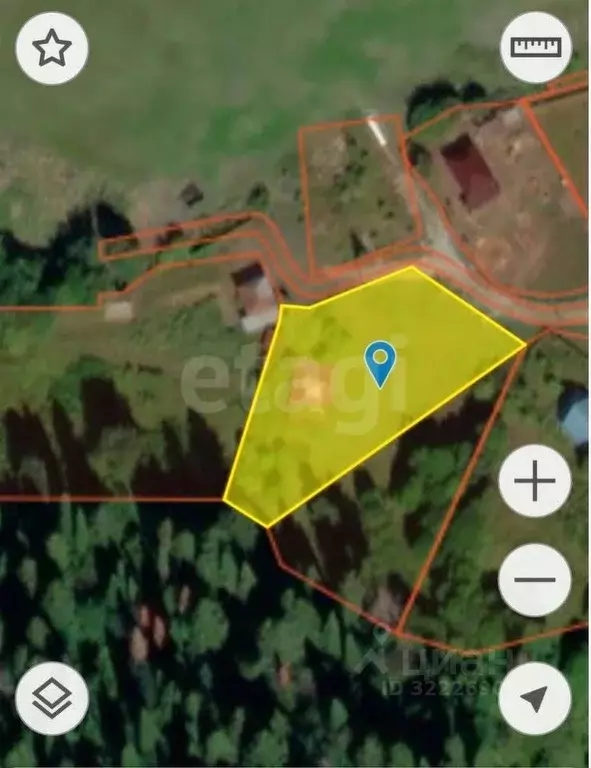 Участок в Башкортостан, Караидельский сельсовет, с. Абызово ул. ... - Фото 2