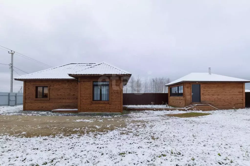 Дом в Тюменская область, Тюменский муниципальный округ, с. Чикча, ... - Фото 1
