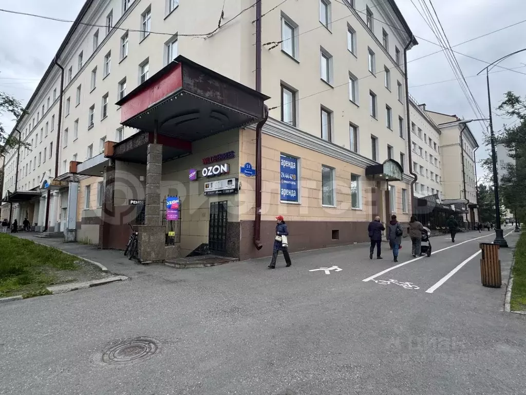Торговая площадь в Мурманская область, Мурманск просп. Ленина, 53 (267 ... - Фото 1