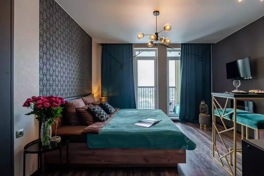 1-к кв. Санкт-Петербург Октябрьская наб., 44 (26.0 м) - Фото 1