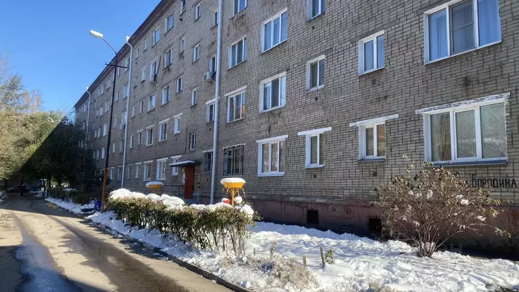 1-к кв. Омская область, Омск Заозерный мкр, ул. Бородина, 46Б (21.3 м) - Фото 0