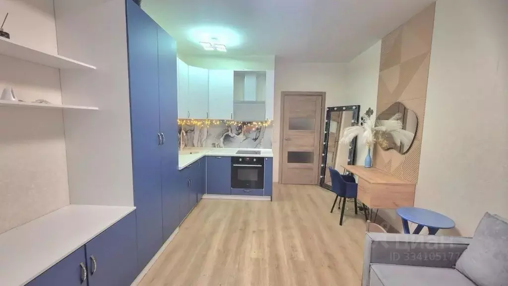 Студия Санкт-Петербург Ленинский просп., 43 (23.1 м) - Фото 1