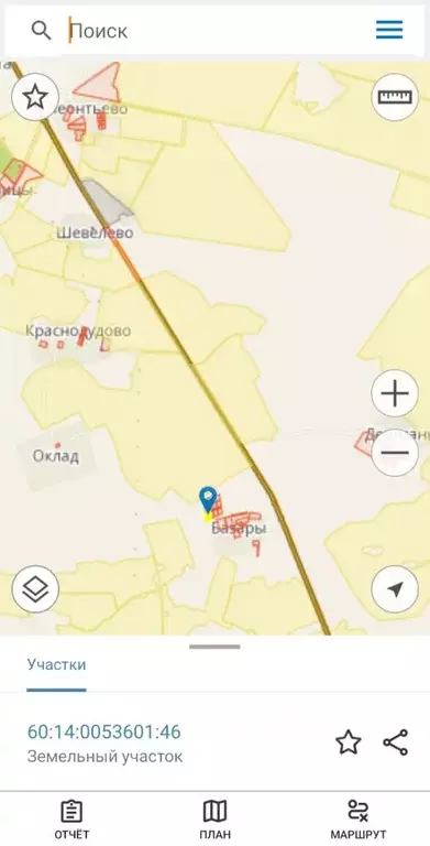 Участок в Псковская область, Палкинская волость  (12.15 сот.) - Фото 2