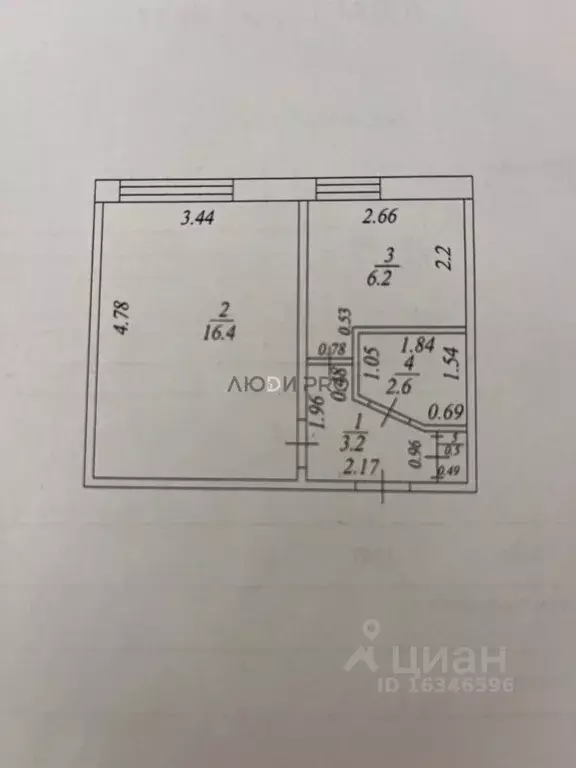 1-к кв. Башкортостан, Чишминский поссовет, Чишмы рп ул. Ленина, 50 ... - Фото 2