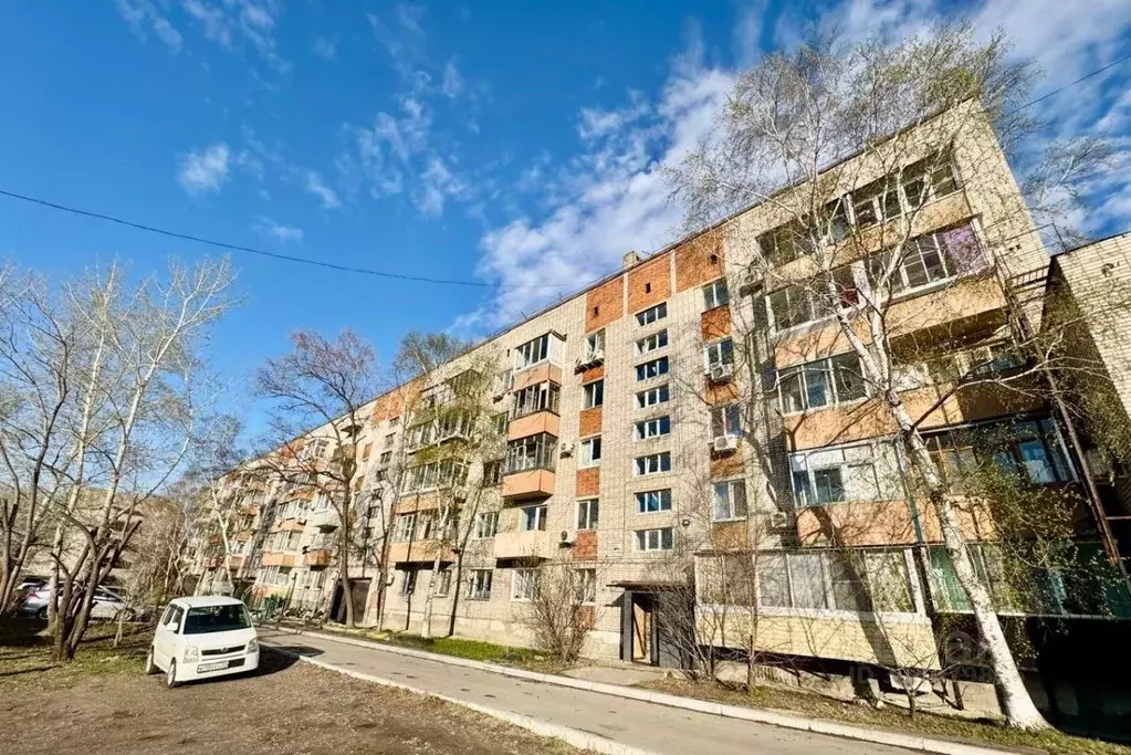 1-к кв. Хабаровский край, Хабаровск Мирная ул., 7 (33.4 м) - Фото 0