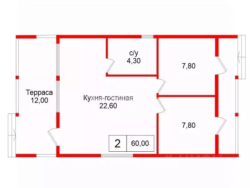 Участок в Ленинградская область, Гатчинский муниципальный округ, д. ... - Фото 2