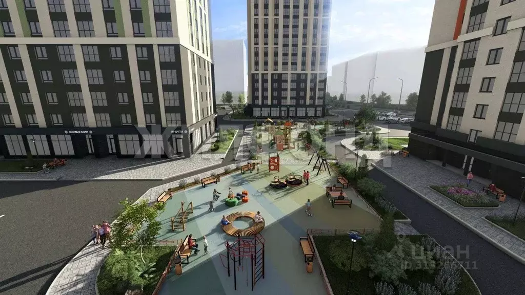 2-к кв. Брянская область, Брянск Школьный жилой комплекс (65.69 м) - Фото 2