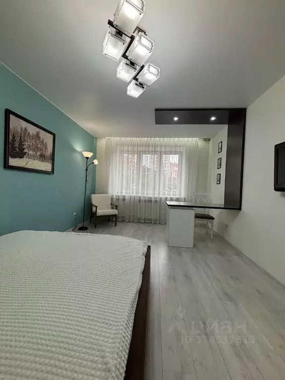 1-к кв. Чувашия, Чебоксары Благовещенский мкр, бул. Олега Волкова, 3 ... - Фото 1