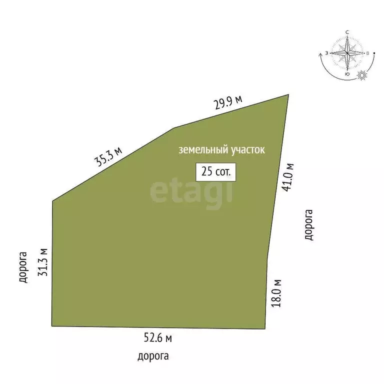 Участок, 25 сот., поселения (ижс) - Фото 1