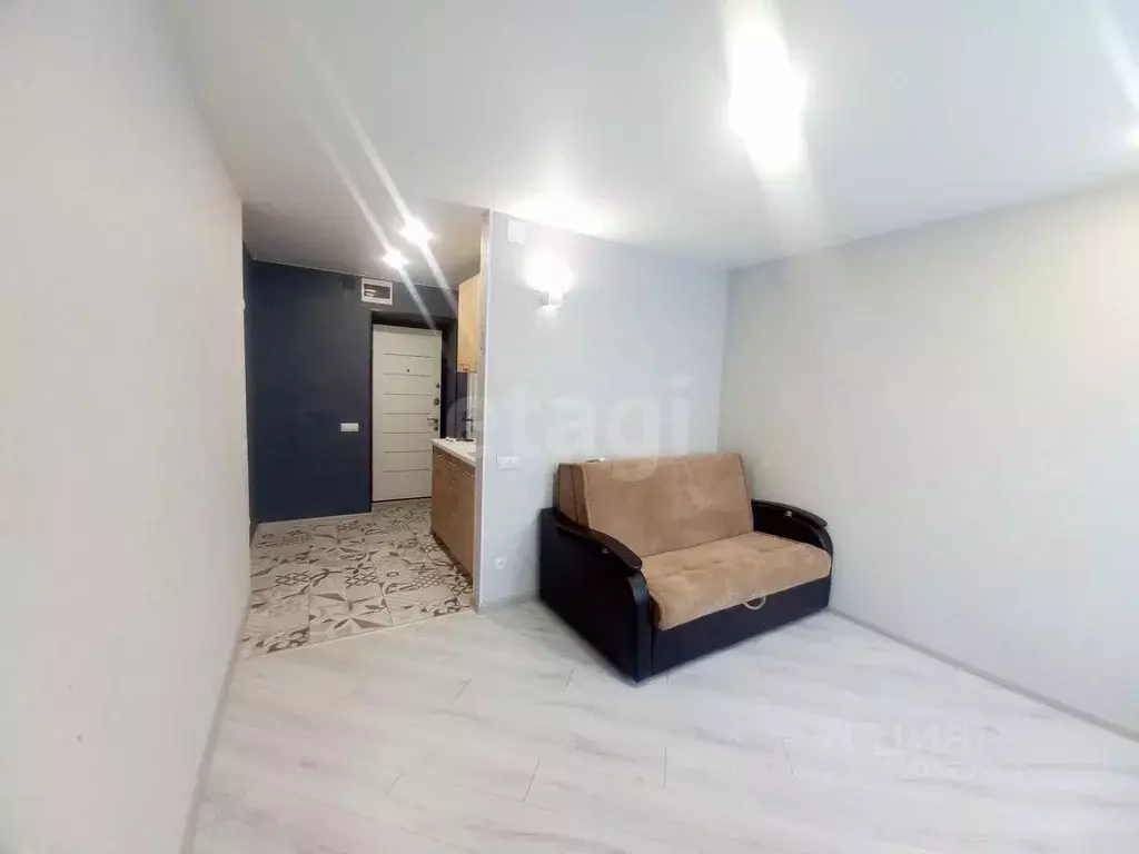 Студия Калужская область, Обнинск ул. Курчатова, 28 (17.9 м) - Фото 1