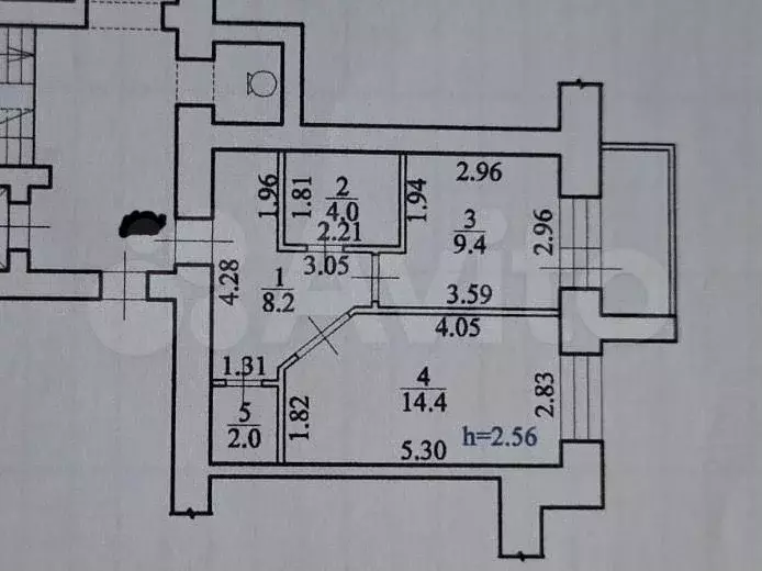 1-к. квартира, 40 м, 9/10 эт. - Фото 0